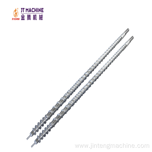 Single screw barrel for soft PVC pipe extruder